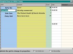 Combo cell editor