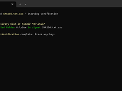 Automatic hash digest detection and verification