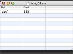 A small sample file showing the Cocoa table widget.