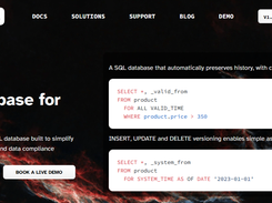 XTDB Screenshot 1