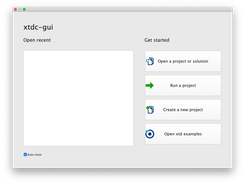 xddc-gui (on macOS - Light)