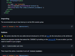 xterm.js Screenshot 1