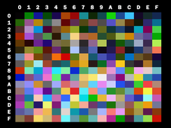 XTiles default palette
