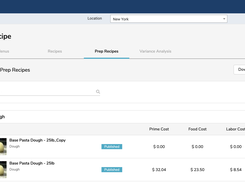 Recipe Management gives restaurants the ability to build prep and menu recipes and track the cost of each plate in real time.