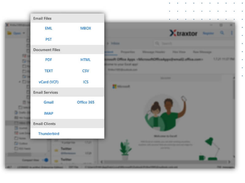Xtraxtor Email Converter Screenshot 1