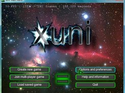 Semi-old screenshot of xuni running under Windows Vista