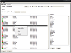 Multi Domain Search GUI