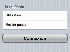 Login (on iPhone)
