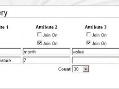 Attribute query form