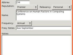 Conference editor