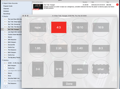Player has built-in controls for image crop, aspect ratio correction, closed captioning and audio track selection