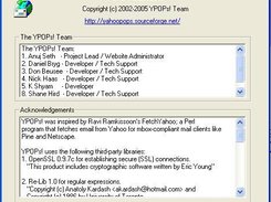 The About Box - From the YPOPs! v0.7 release