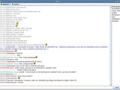 Chatting in a multi chat user room, similar to IRC ;-)