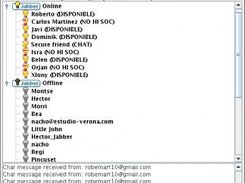 Roster list, the gui is in Catalan language (thanks Isra ;-)