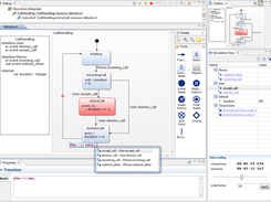 YAKINDU Statechart Tools / itemis CREATE Screenshot 1