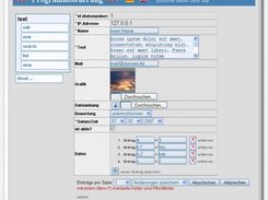 Auto-created form (during early phase of development)