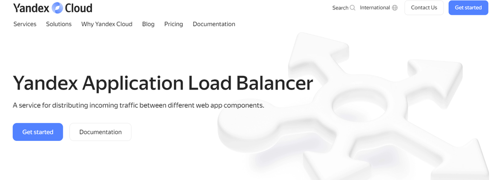 Yandex Application Load Balancer Screenshot 1