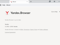 Yandex Browser Screenshot 1