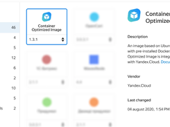 Yandex Container Registry Screenshot 1