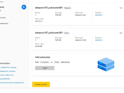 Yandex Data Proc Screenshot 1