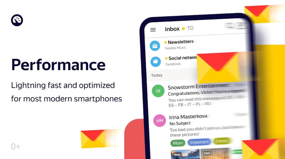 Yandex Mail Screenshot 1