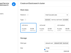 Yandex Managed Service for Elasticsearch Screenshot 1