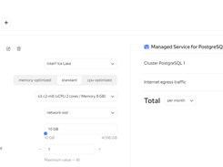 Yandex Managed Service for PostgreSQL Screenshot 1