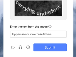 Yandex SmartCaptcha Screenshot 1