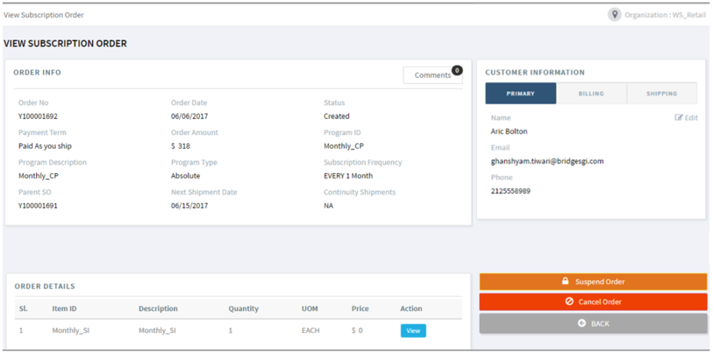 YANTRA Subscription Screenshot 1