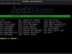 yaourt-gui Screenshot 1