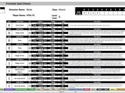 Printable Spell Sheets