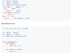 YAPF Screenshot 3