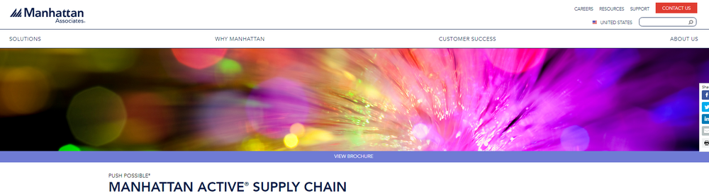 Manhattan Active Supply Chain Screenshot 1