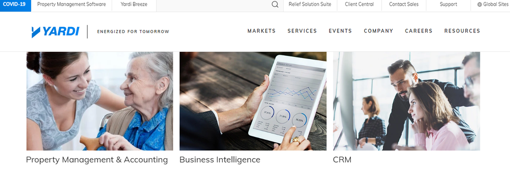 Yardi Senior Living Suite Screenshot 1