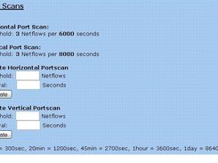 Choosing Portscan Thresholds