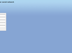 Login page