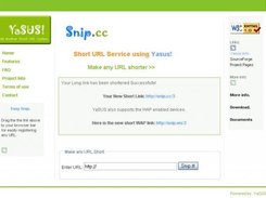 Generated Short URL.