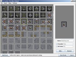 Brush selector panel