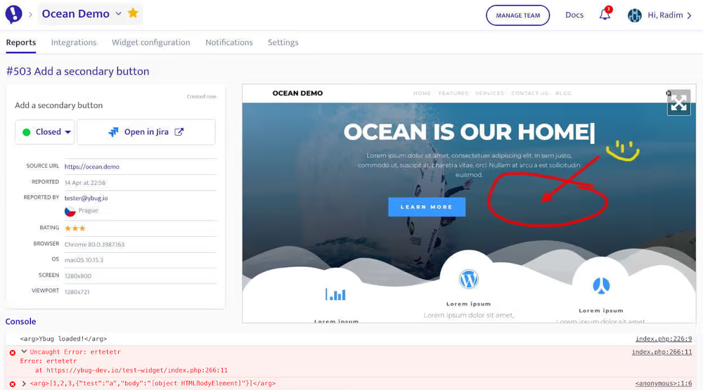 Ybug Screenshot 1