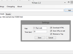 YChan - 4chan and 8chan image downloader Screenshot 1