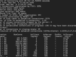 Generic output from a pcap file or live monitoring