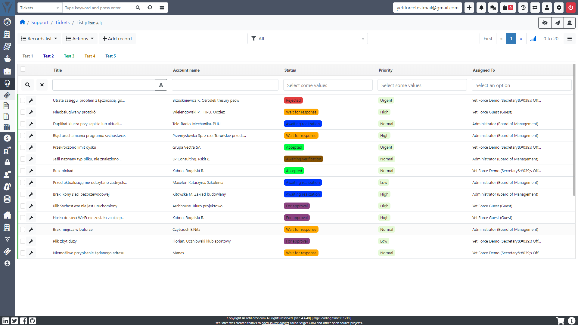 Yetiforce Crm Download Sourceforge Net