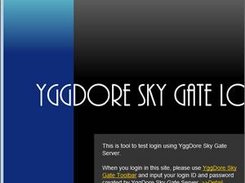 Firefox addon - YggDore Sky Gate Toolbar is used login