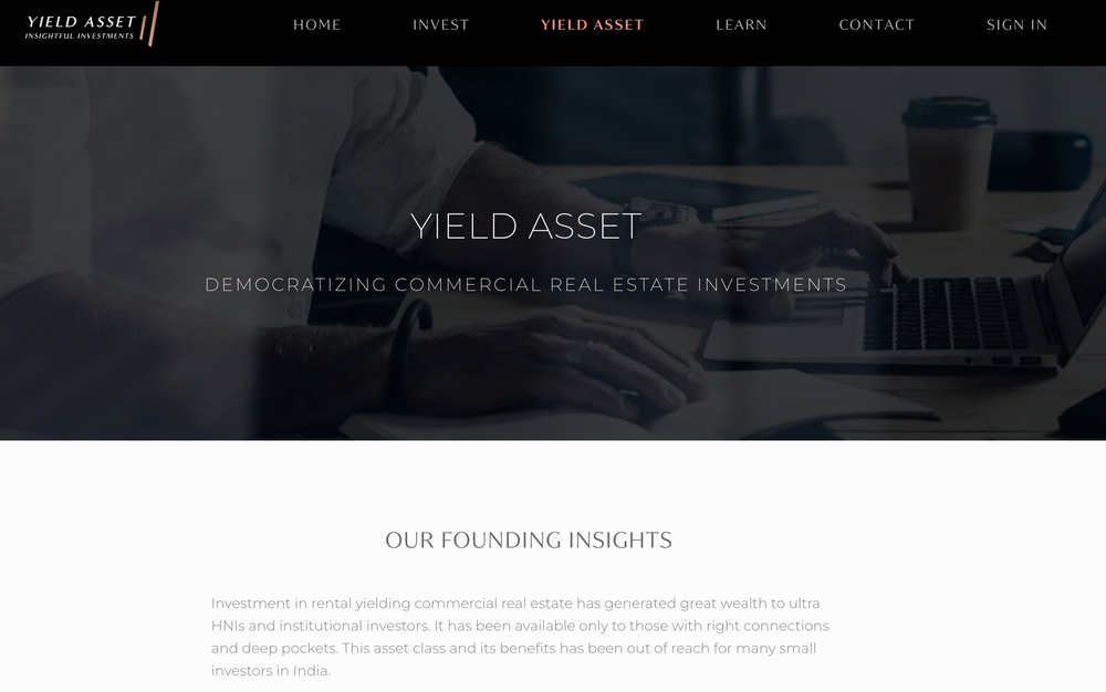 Yield Asset Screenshot 1