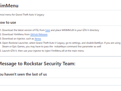 YimMenu Screenshot 1