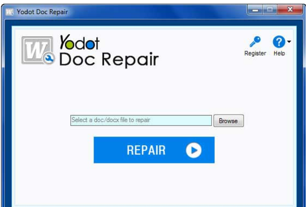 Yodot DOC Repair Screenshot 1