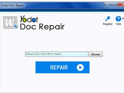 Yodot DOC Repair Screenshot 1