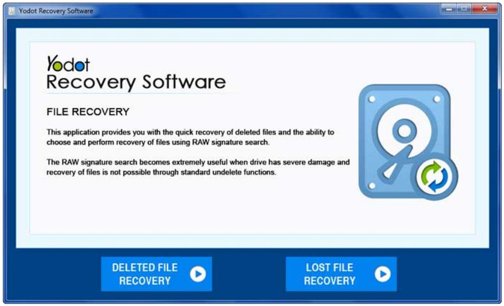Yodot File Recovery Screenshot 1