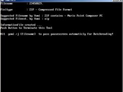 Yomi shows a analysed ZIP-file