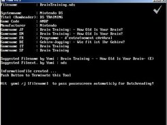 Yomi shows a analysed NDS-file